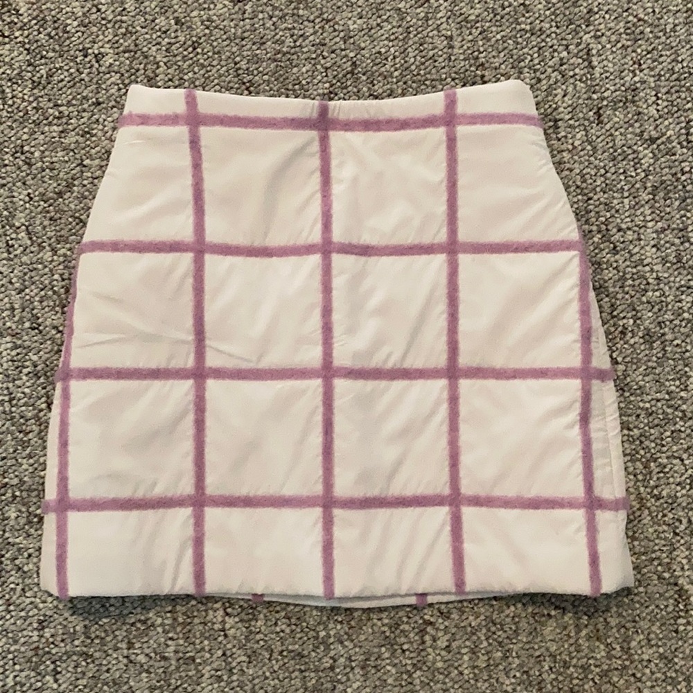 3.1 Phillip Lim 00 textured grid mini skirt